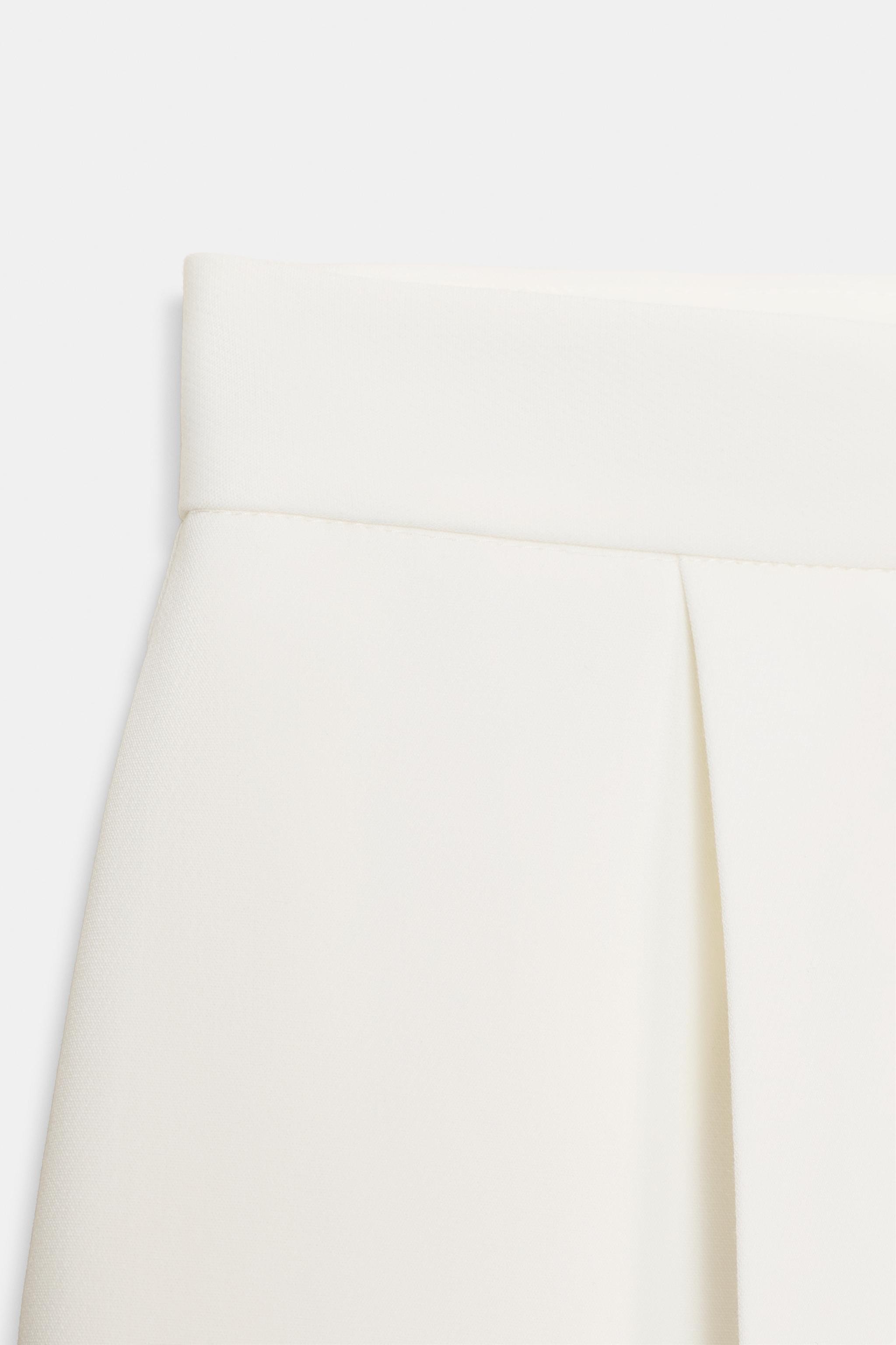 PANTALON LARGE À PINCES